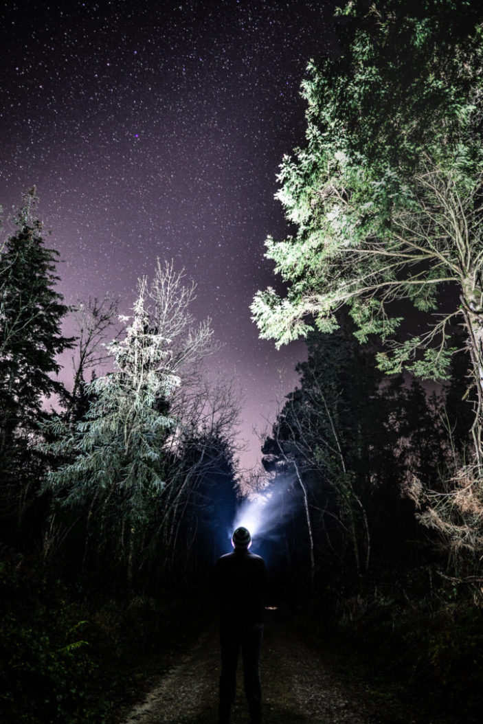 Off The Grid Stranger Things Night Time Shoot At Bowers Woods Near Callan Andrew Ryan